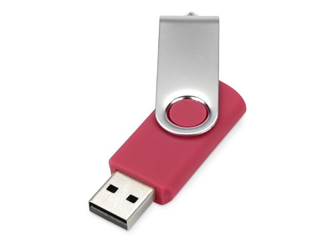 Флеш-карта USB 2.0 16 ГБ «Квебек», розовый