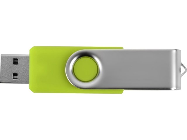 Флеш-карта USB 2.0 16 ГБ «Квебек», зеленое яблоко