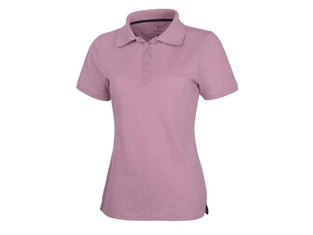Calgary женская футболка-поло с коротким рукавом, light pink