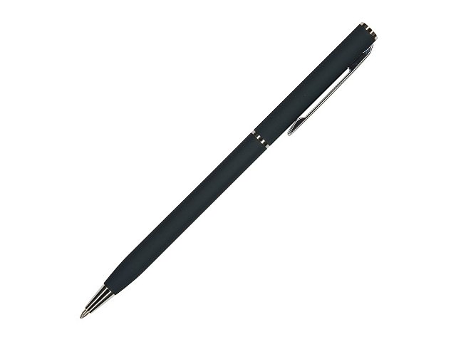 Ручка шариковая автоматическая BrunoVisconti® "PALERMO" цвет корпуса сине-черный, soft-touch, 0.7 мм