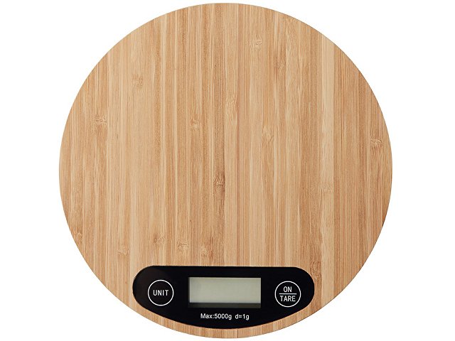 Бамбуковые кухонные весы «Scale», натуральный