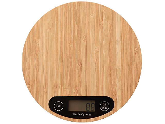 Бамбуковые кухонные весы «Scale», натуральный