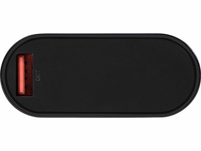 Внешний аккумулятор с QC/PD "Qwik", 10000 mah, черный