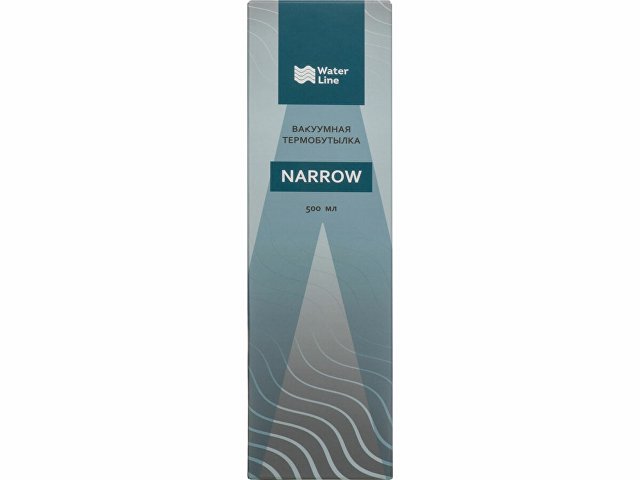 Термобутылка «Narrow» с вакуумной медной изоляцией, 500 мл, серебристый