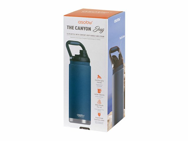 Вакуумный термос «Canyon Jug», синий, 1430 мл