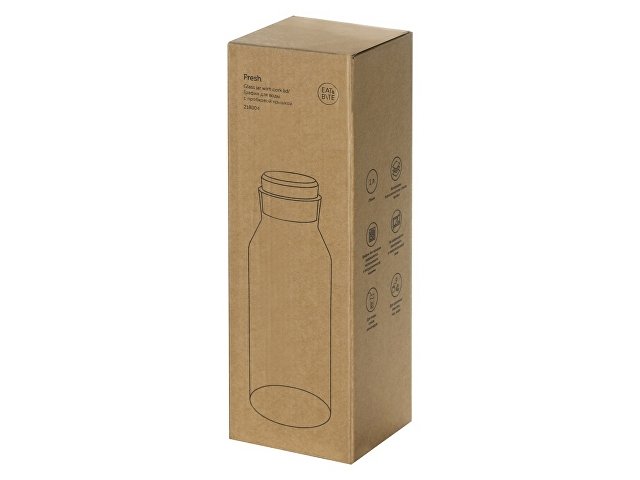 Графин для воды с пробковой крышкой "Fresh"