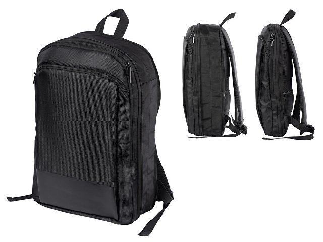 Расширяющийся рюкзак Slimbag для ноутбука 15,6", черный