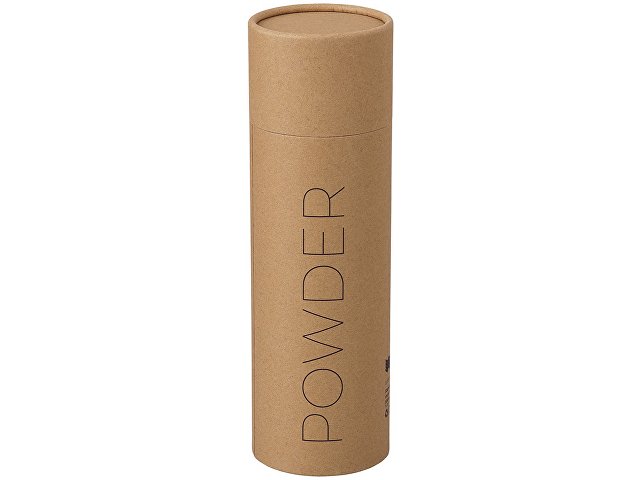 Вакуумный термос "Powder" 500 мл, тубус, черный