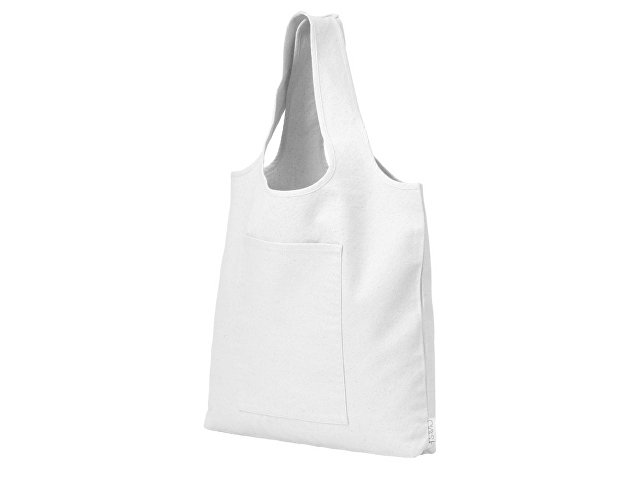 Сумка-шоппер Vest из хлопка 340 г/м2, белый