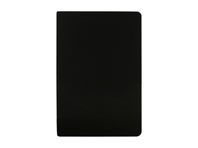 Бизнес тетрадь А5 "Megapolis flex" 60 л. soft touch клетка, черный
