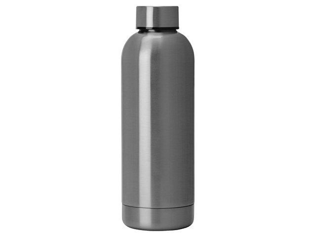 Вакуумная термобутылка "Cask" Waterline, 500 мл, серебристый глянцевый (P)