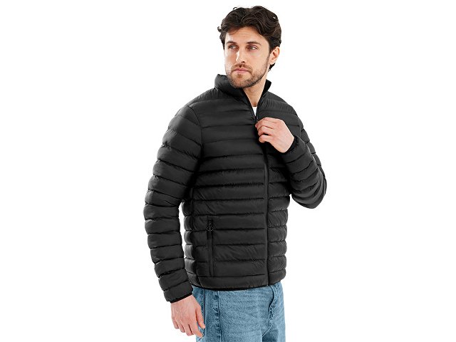Стеганая куртка "Uniqloud", черный