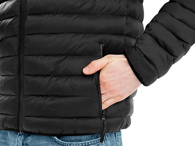 Стеганая куртка "Uniqloud", черный
