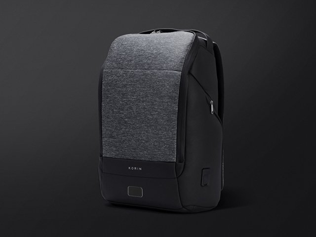 Антикражный рюкзак FlexPackPro для ноутбука 15.6", серый/черный