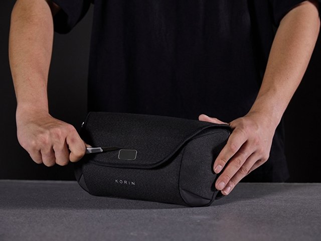 Антикражная сумка на пояс Clickpack, черный