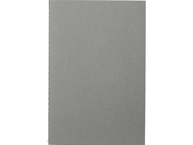 Блокнот "Monet", гибкая обложка A5 из моющегося крафта, 32 листа, серый