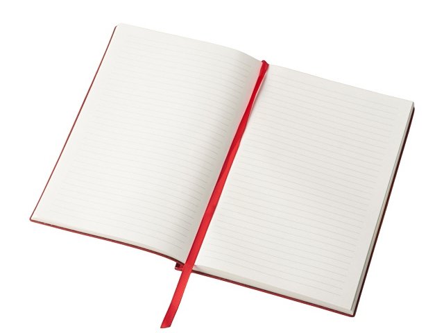 Блокнот А5 "Scribe", гибкая обложка, 96 листов 80 гр/м2, красный