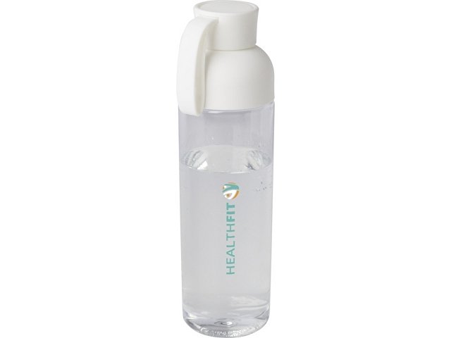 Illuminate/Иллюми бутылка для воды из переработанного PET-пластика, объемом 600 мл - Белый