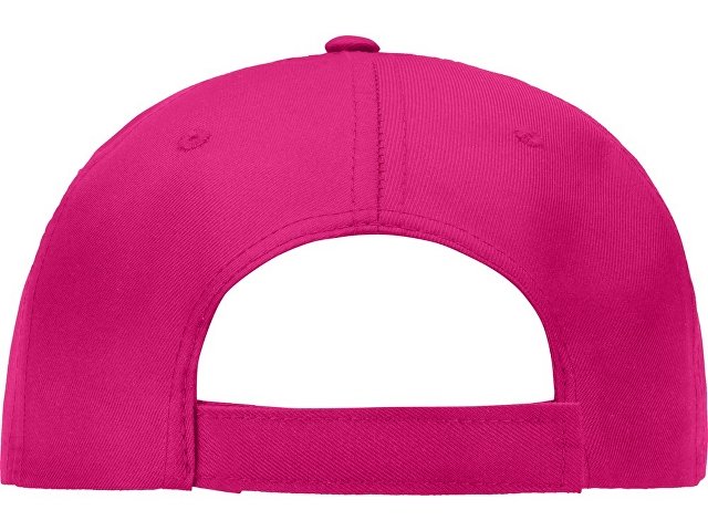 Бейсболка "Poly" 5-ти панельная 120гр, фуксия