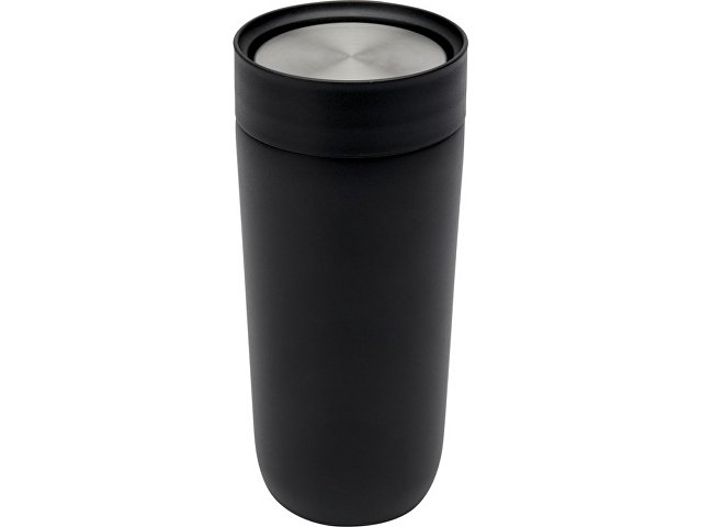 Camden кружка из нержавеющей стали, сертифицированный RCS, 350 м, сплошной черный