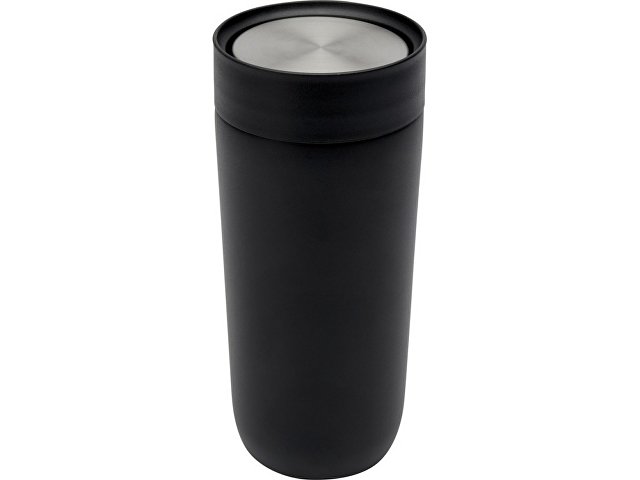 Camden кружка из нержавеющей стали, сертифицированный RCS, 350 м, сплошной черный