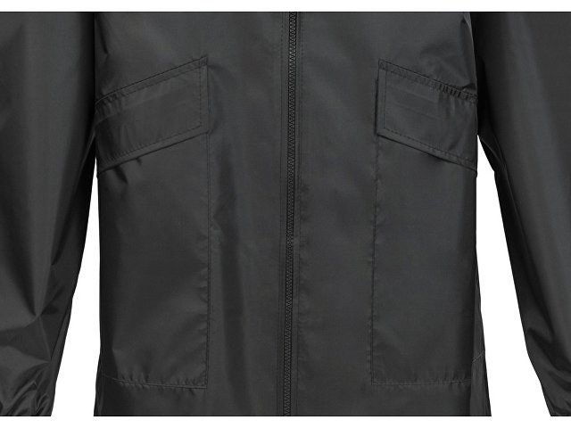 Дождевик «Parka» унисекс, черный