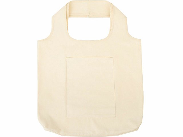 Сумка-шоппер Vest  long из хлопка 340 г/м2, натуральный