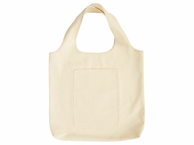 Сумка-шоппер Vest  long из хлопка 340 г/м2, натуральный