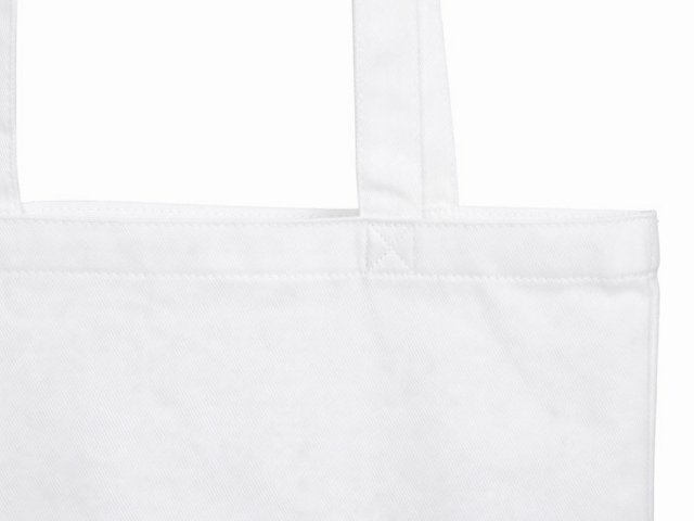 Сумка «Кэррими 180» из хлопка, 180 г/м2, белый