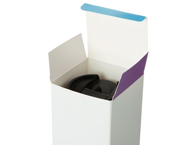 Термокружка "Double wall mug C1", soft touch, 350 мл, темно-синий (Р)