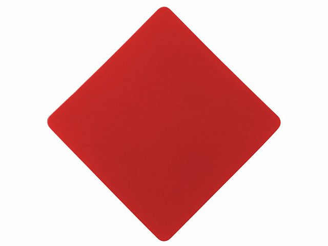 ПАТЧ РОМБ soft-touch (красный) 7,6 х 7,6 см
