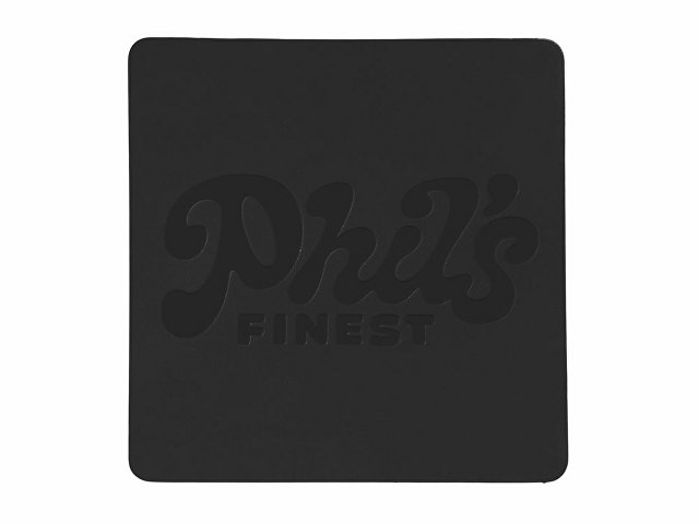 ПАТЧ КВАДРАТ soft-touch (чёрный) 5,5 х 5,5 см