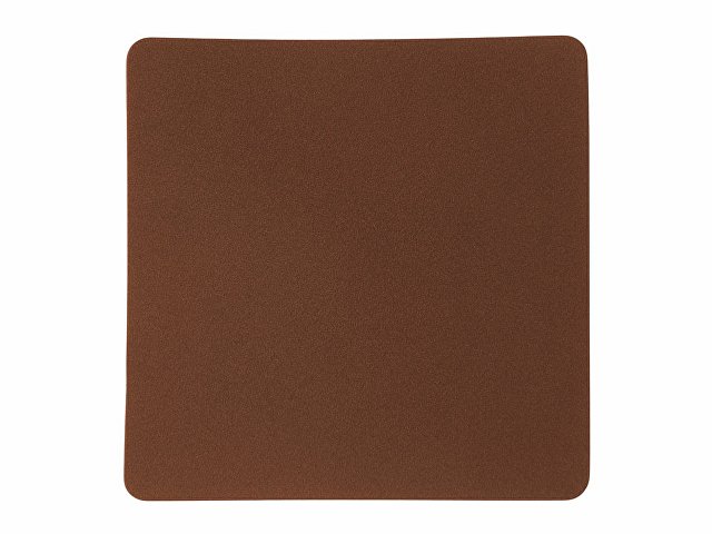 ПАТЧ КВАДРАТ nubuk (коричневый ) 5,5 х 5,5 см