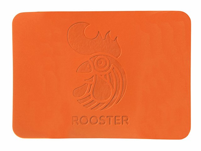 ПАТЧ ПРЯМОУГОЛНЫЙ soft-touch (оранжевый ) 5,0 х 7,0 см