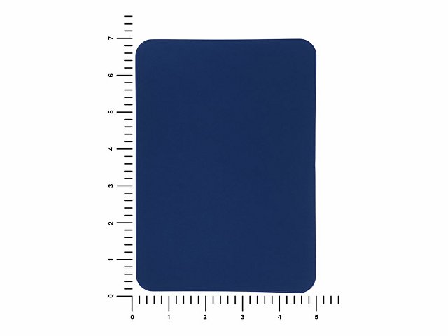 ПАТЧ ПРЯМОУГОЛНЫЙ soft-touch (синий) 5,0 х 7,0 см