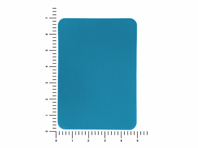 ПАТЧ ПРЯМОУГОЛНЫЙ nubuk (голубой) 5,0 х 7,0 см