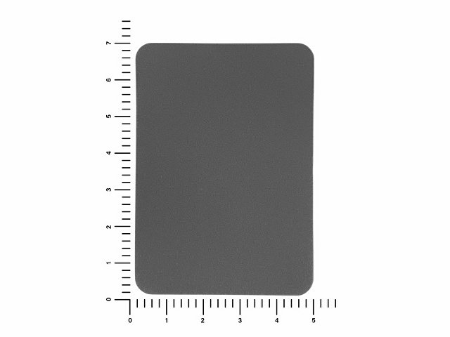 ПАТЧ ПРЯМОУГОЛНЫЙ nubuk (серый) 5,0 х 7,0 см