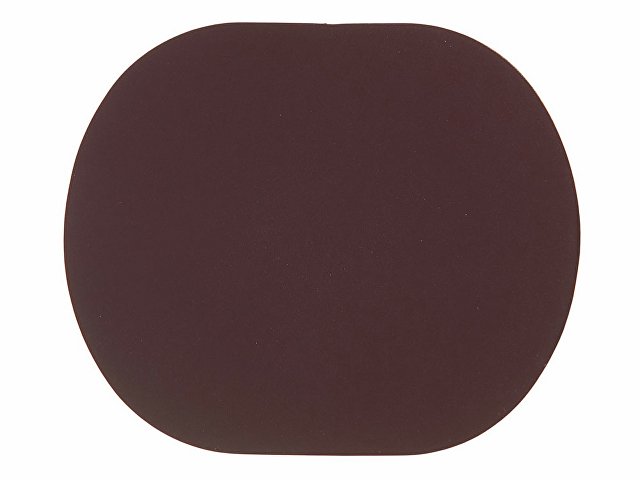 ПАТЧ ОВАЛ soft-touch (коричневый ) 6,0 х 5,0 см