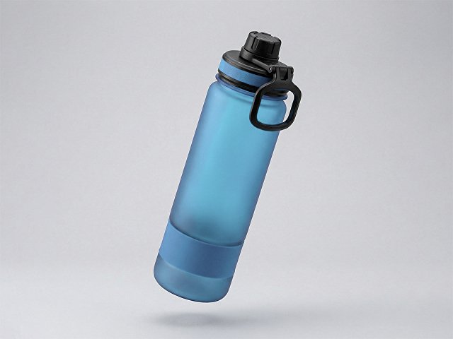 Бутылка «Misty» с ручкой, 850 мл, голубой