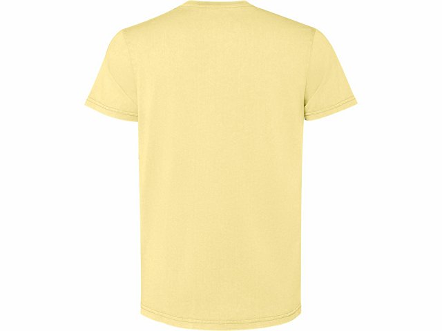 Футболка «Corgi» мужская, солнечно-желтый выстиранный WASHED