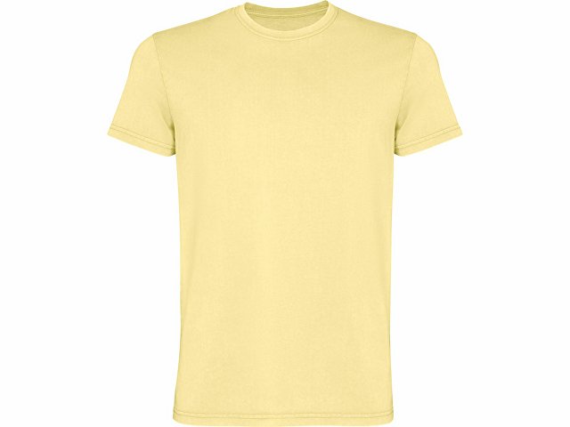 Футболка «Corgi» мужская, солнечно-желтый выстиранный WASHED