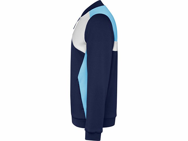 Спортивная куртка «Leros» унисекс, небесно-голубой/синий нэйви