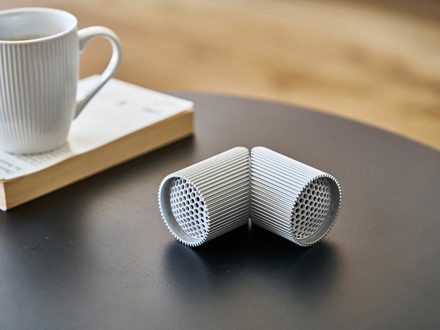 Беспроводная колонка Ray Speaker, серебристый