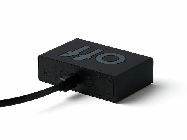 Часы настольные Flip Mini, черный