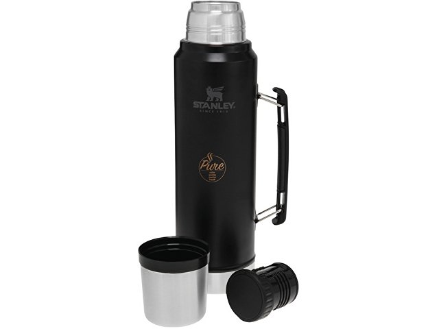 Stanley Classic бутылка объемом 1000 мл - Черный матовый