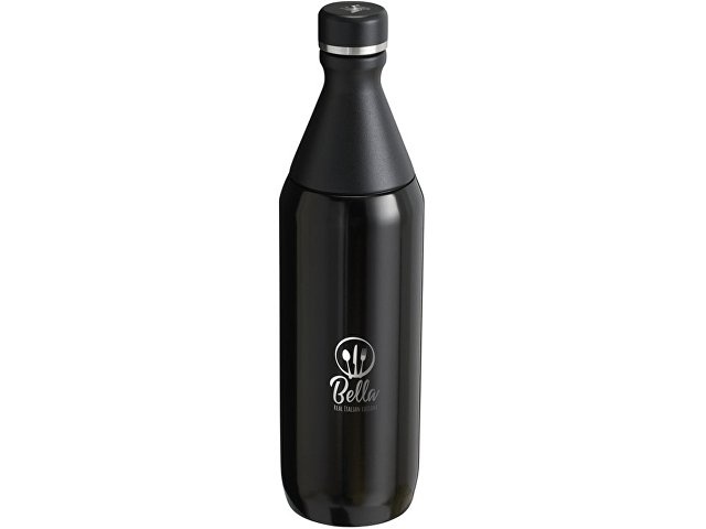 Бутылка для воды Stanley All Day Slim объемом 600 мл - черный глянцевый
