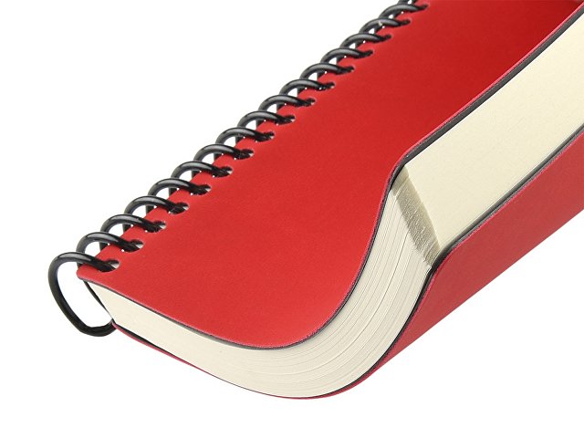 Ежедневник недатированный на спирали А5 "Agenda", красный (Р)