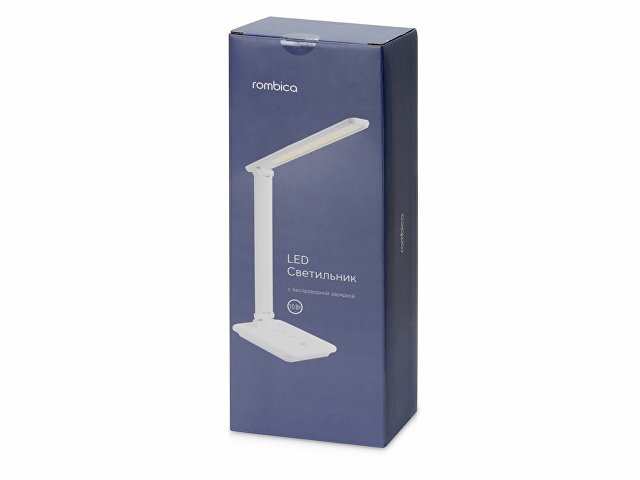 Настольная лампа Rombica LED FAROS, белый (квадратное основание) (Р)