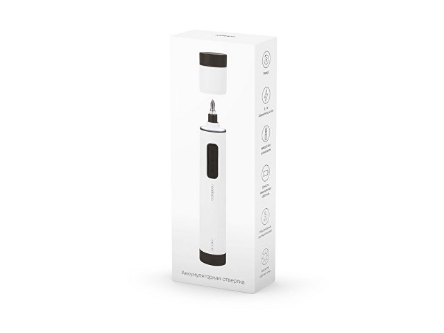 Отвертка аккумуляторная Rombica MyKit S1 White (Р)