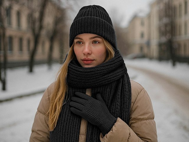Подарочный набор  «Nordend», черный